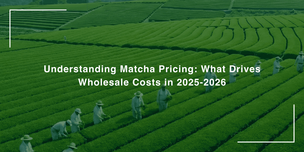 Understanding Matcha Pricing: What Drives Wholesale Costs in 2025-2026