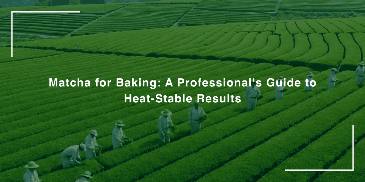 Matcha for Baking: A Professional's Guide to Heat-Stable Results